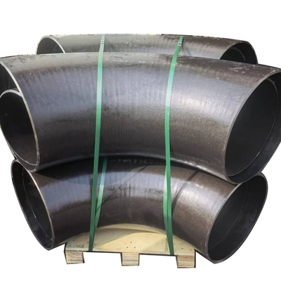Pipeline connection for oil gas factory wholesale price asme large size carbon steel seamless 90 degree LR sch80 pipe fitting elbows on hot sale