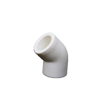 Water Supply 20-110 Pipe Fittings Elbow Plug Type Hot-melt Corrosion Resistant 45 Degree Elbow Pipes With PPR Pipe Fittings