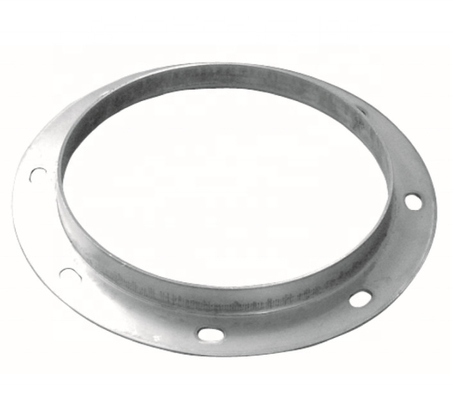 Industrial 304 Stainless Steel Angle Duct Flange For Air Ventilation