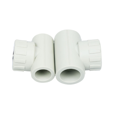 Ppr Made In China Plastic Tube PPR Pipe Fittings China Factory Low Price High Quality PPR Inner 90 Degree Thread Tee